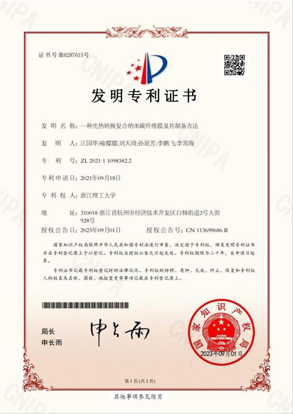 中国纳米专利数量全球领先 创新成果集中展示彰显科技实力 (中国纳米专利有哪些)