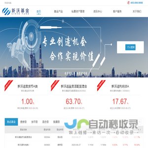 新沃基金管理有限公司